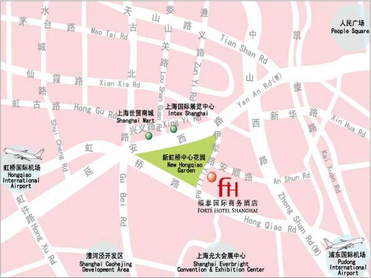 Shanghai Forte Hotel Kültér fotó