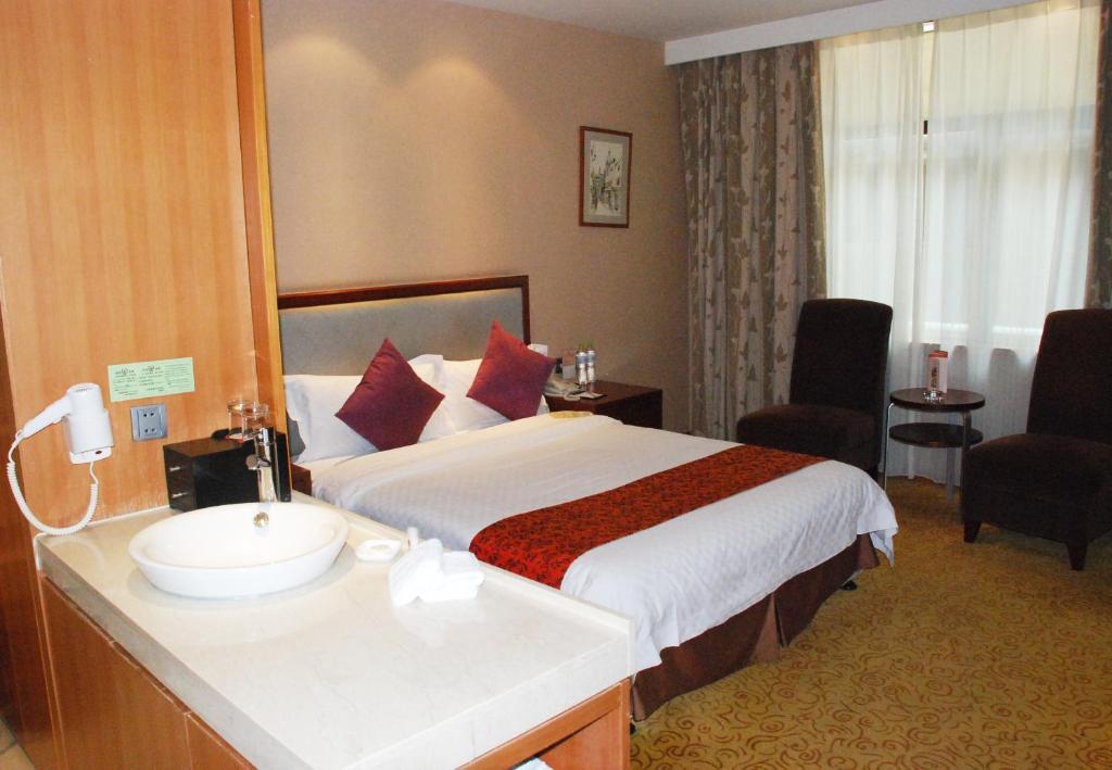 Shanghai Forte Hotel Szoba fotó